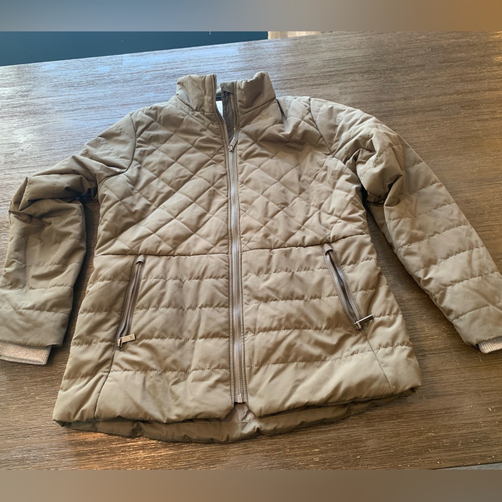 Denver Hayes Tan Quilted Jacket